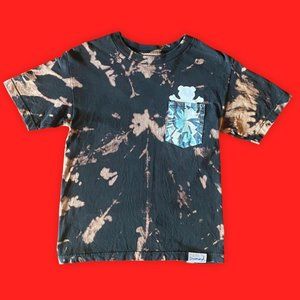 Diamond Supply Co X Grizzly Acid Wash Tee